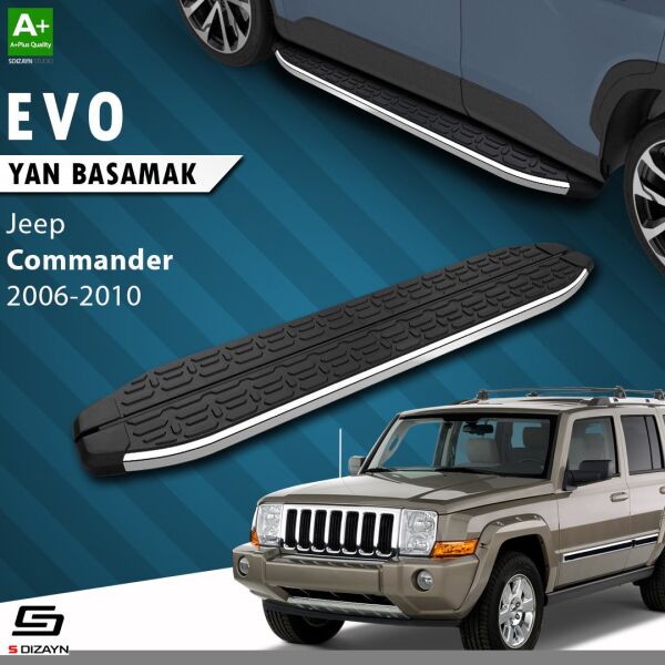 Jeep Commander Evo Krom Yan Basamak 173 Cm 2006-2010 A+ Kalite