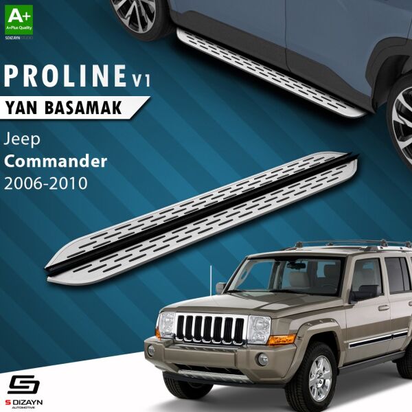 Jeep Commander OEM Still Pro V1 Aluminyum Yan Basamak 173 Cm 2006-2010 A+ Kalite