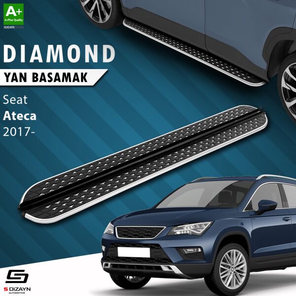 Seat Ateca Diamond Krom Yan Basamak 173 Cm 2017 Üzeri A+ Kalite