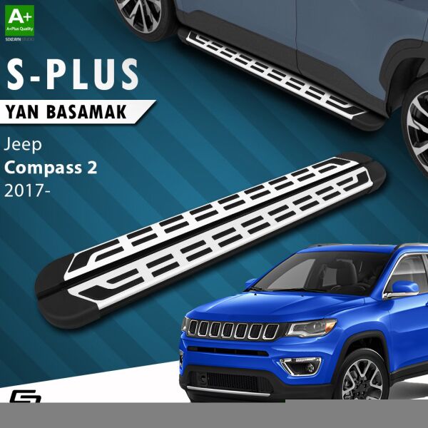 Jeep Compass 2 S-Plus Gri Yan Basamak 173 Cm 2017 Üzeri A+ Kalite