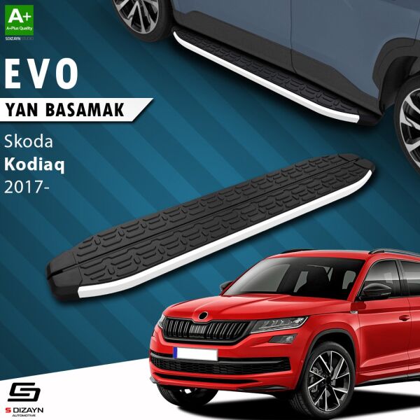 Skoda Kodiaq Evo Aluminyum Yan Basamak 193 Cm 2017 Üzeri A+ Kalite