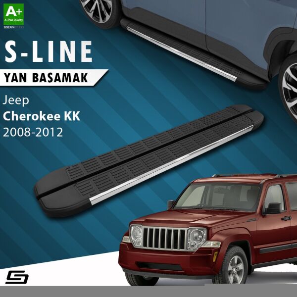 Jeep Cherokee KK S-Line Krom Yan Basamak 153 Cm 2008-2012 A+ Kalite