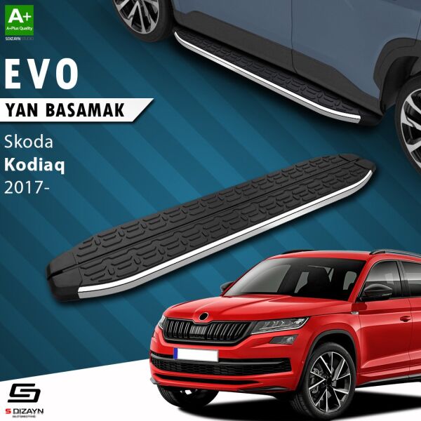 Skoda Kodiaq Evo Krom Yan Basamak 193 Cm 2017 Üzeri A+ Kalite
