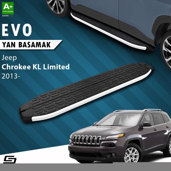 Jeep Cherokee KL Evo Aluminyum Yan Basamak 173 Cm 2013-2023 A+ Kalite