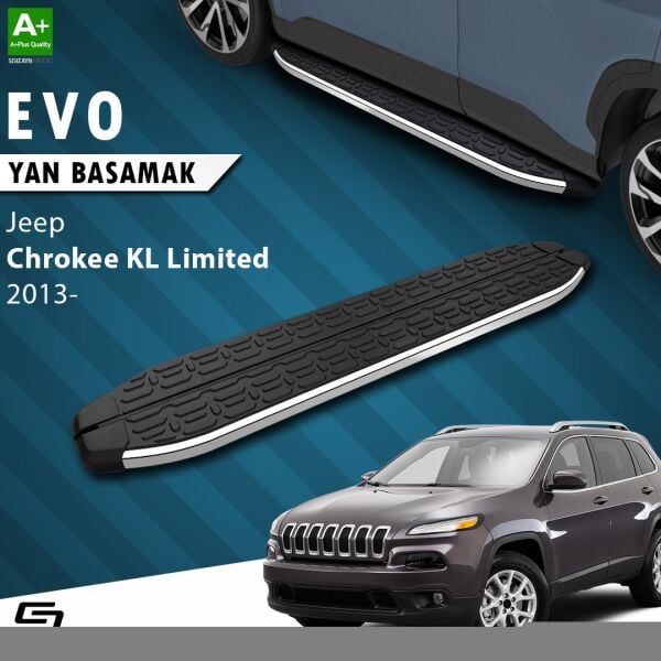 Jeep Cherokee KL Evo Krom Yan Basamak 173 Cm 2013-2023 A+ Kalite