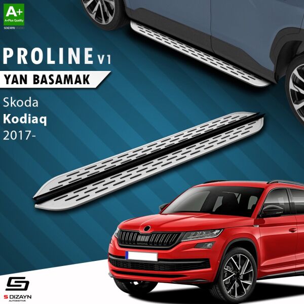 Skoda Kodiaq OEM Still Pro V1 Aluminyum Yan Basamak 193 Cm 2017 Üzeri A+ Kalite
