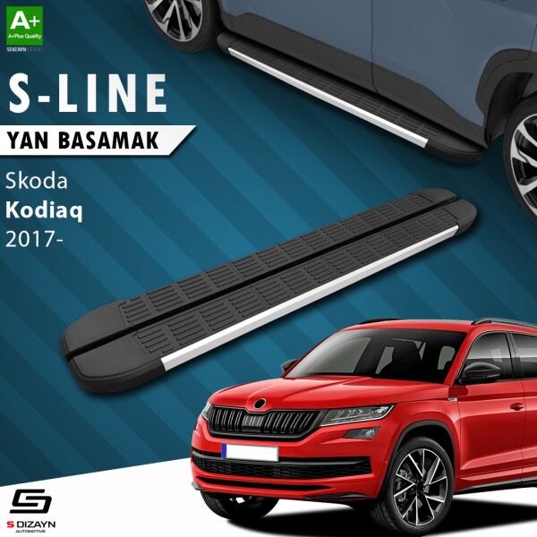 Skoda Kodiaq S-Line Aluminyum Yan Basamak 193 Cm 2017 Üzeri A+ Kalite