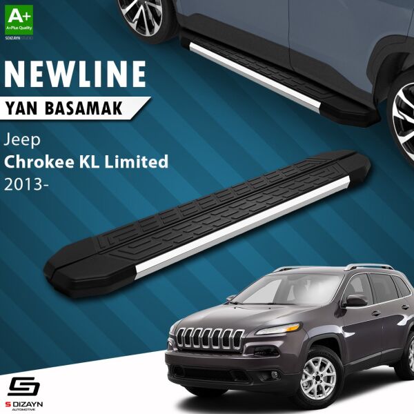 Jeep Cherokee KL NewLine Krom Yan Basamak 173 Cm 2013-2023 A+ Kalite