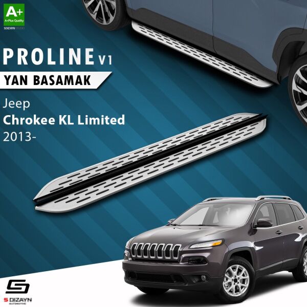 Jeep Cherokee KL OEM Still Pro V1 Aluminyum Yan Basamak 173 Cm 2013-2023 A+ Kalite