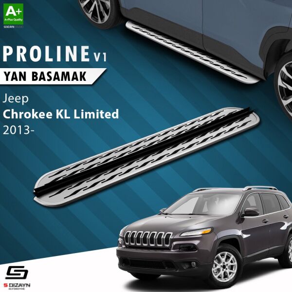 Jeep Cherokee KL OEM Still Pro V2 Aluminyum Yan Basamak 173 Cm 2013-2023 A+ Kalite