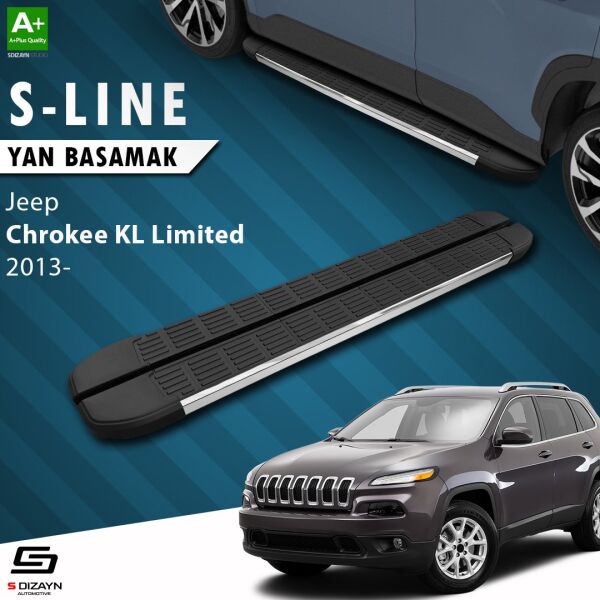 Jeep Cherokee KL S-Line Krom Yan Basamak 173 Cm 2013-2023 A+ Kalite