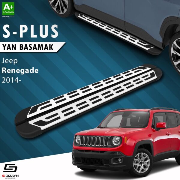 Jeep Renegade S-Plus Gri Yan Basamak 173 Cm 2014 Üzeri A+ Kalite