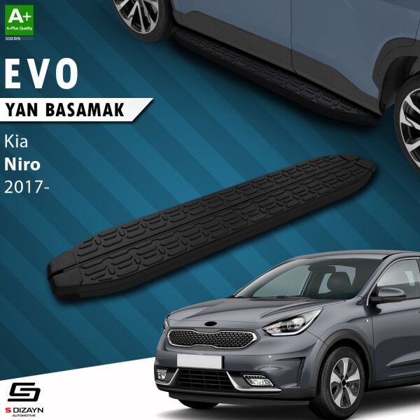 Kia Niro Evo Siyah Yan Basamak 183 Cm 2017 Üzeri A+ Kalite