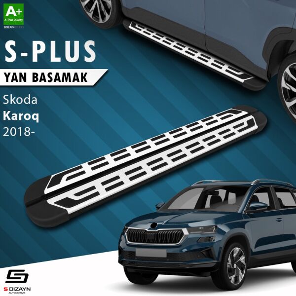 Skoda Karoq S-Plus Gri Yan Basamak 173 Cm 2018 Üzeri A+ Kalite