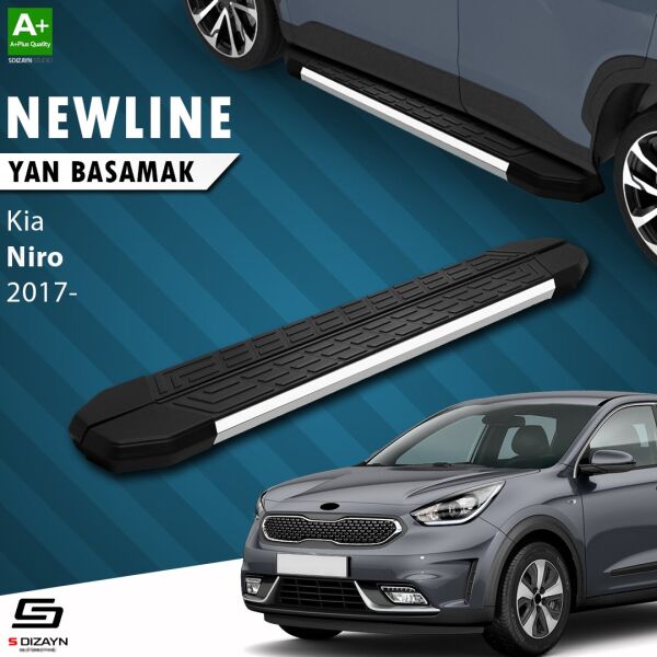 Kia Niro NewLine Krom Yan Basamak 183 Cm 2017 Üzeri A+ Kalite