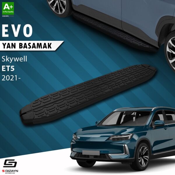 Skywell ET5 Evo Siyah Yan Basamak 193 Cm 2021 Üzeri A+ Kalite