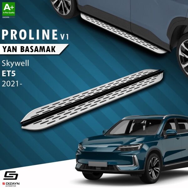Skywell ET5 OEM Still Pro V1 Aluminyum Yan Basamak 193 Cm 2021 Üzeri A+ Kalite