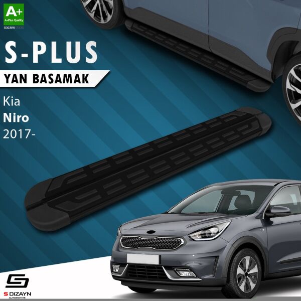Kia Niro S-Plus Siyah Yan Basamak 183 Cm 2017 Üzeri A+ Kalite