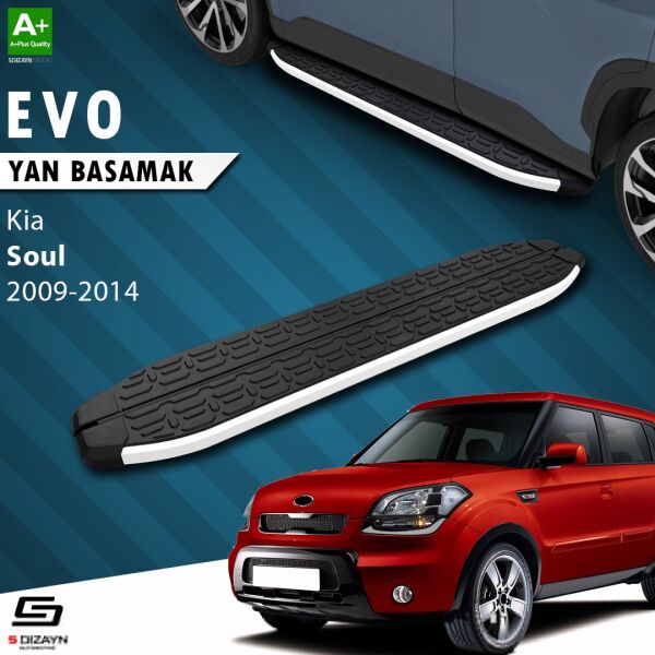 Kia Soul Evo Aluminyum Yan Basamak 173 Cm 2009-2014 A+ Kalite