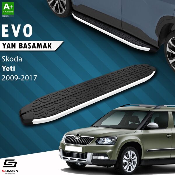 Skoda Yeti Evo Aluminyum Yan Basamak 173 Cm 2009-2017 A+ Kalite