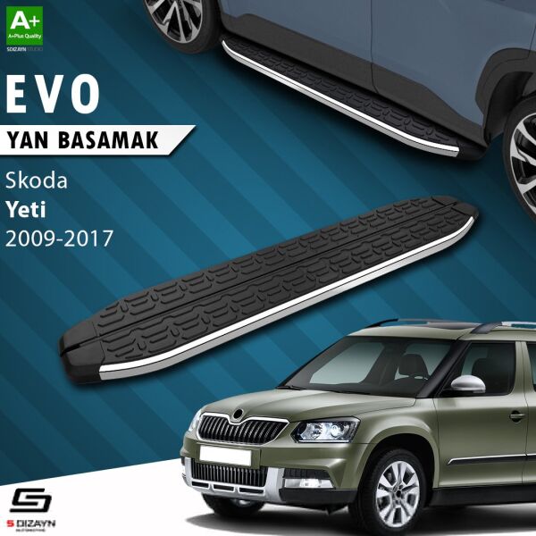 Skoda Yeti Evo Krom Yan Basamak 173 Cm 2009-2017 A+ Kalite