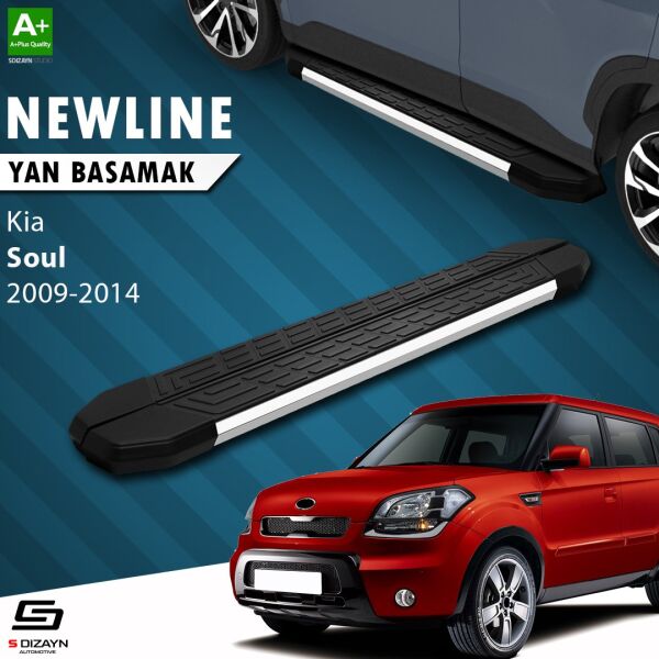 Kia Soul NewLine Krom Yan Basamak 173 Cm 2009-2014 A+ Kalite