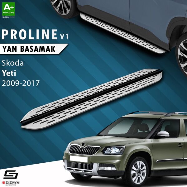 Skoda Yeti OEM Still Pro V1 Aluminyum Yan Basamak 173 Cm 2009-2017 A+ Kalite
