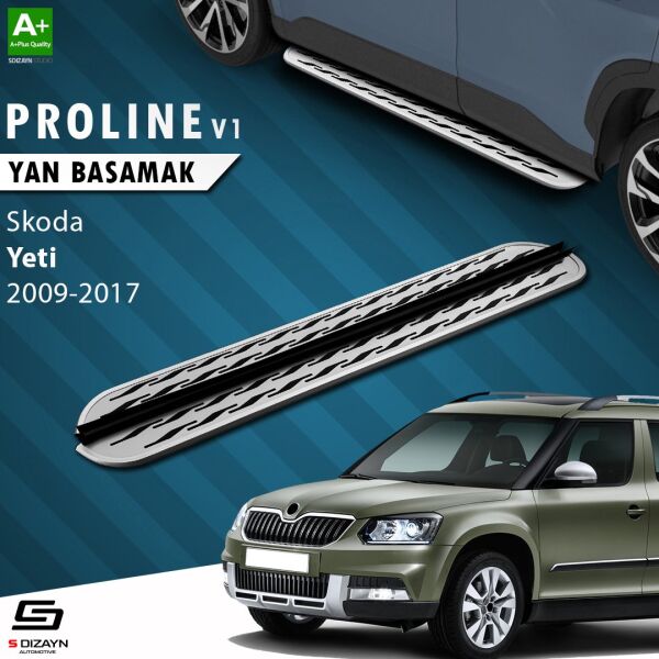 Skoda Yeti OEM Still Pro V2 Aluminyum Yan Basamak 173 Cm 2009-2017 A+ Kalite