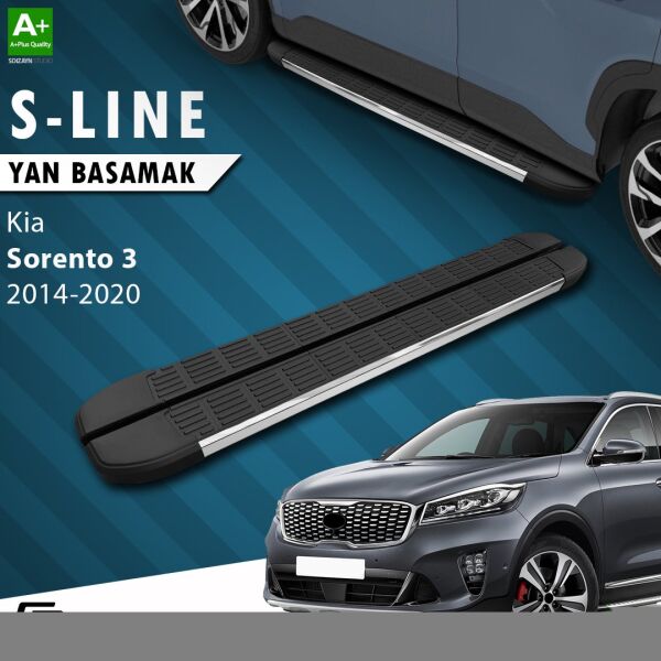 Kia Sorento 3 S-Line Krom Yan Basamak 183 Cm 2014-2020 A+ Kalite
