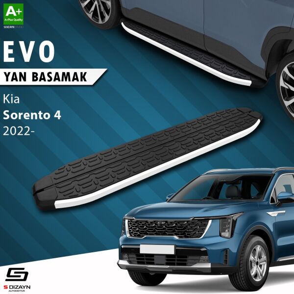Kia Sorento 4 Evo Aluminyum Yan Basamak 183 Cm 2022 Üzeri A+ Kalite