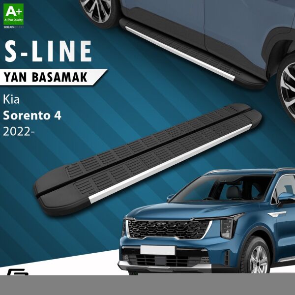 Kia Sorento 4 S-Line Aluminyum Yan Basamak 183 Cm 2022 Üzeri A+ Kalite