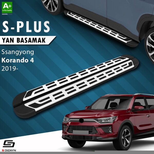 Ssangyong Korando S-Plus Gri Yan Basamak 183 Cm 2019 Üzeri A+ Kalite