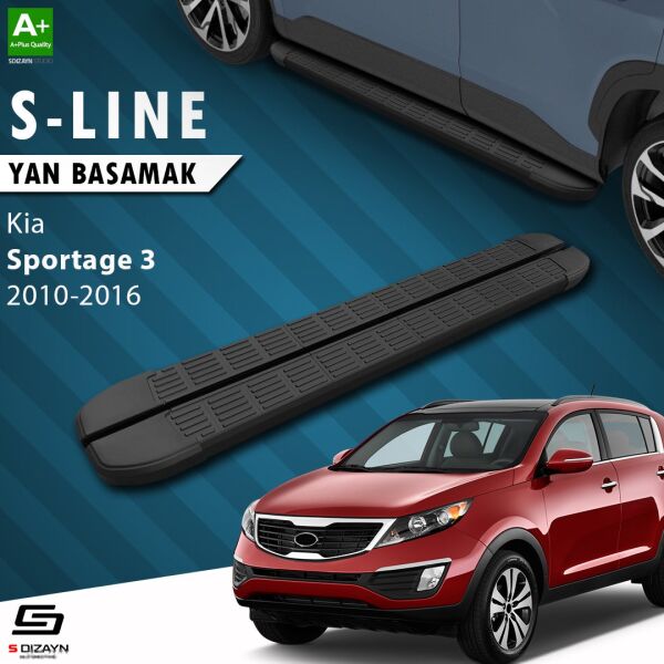 Kia Sportage 3 S-Line Siyah Yan Basamak 173 Cm 2010-2016 A+ Kalite