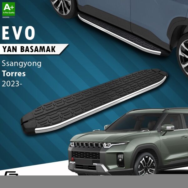 Ssangyong Torres Evo Krom Yan Basamak 183 Cm 2023 Üzeri A+ Kalite