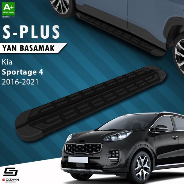 Kia Sportage 4 S-Plus Siyah Yan Basamak 173 Cm 2016-2021 A+ Kalite
