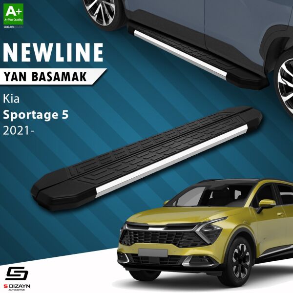 Kia Sportage 5 NewLine Krom Yan Basamak 173 Cm 2021 Üzeri A+ Kalite
