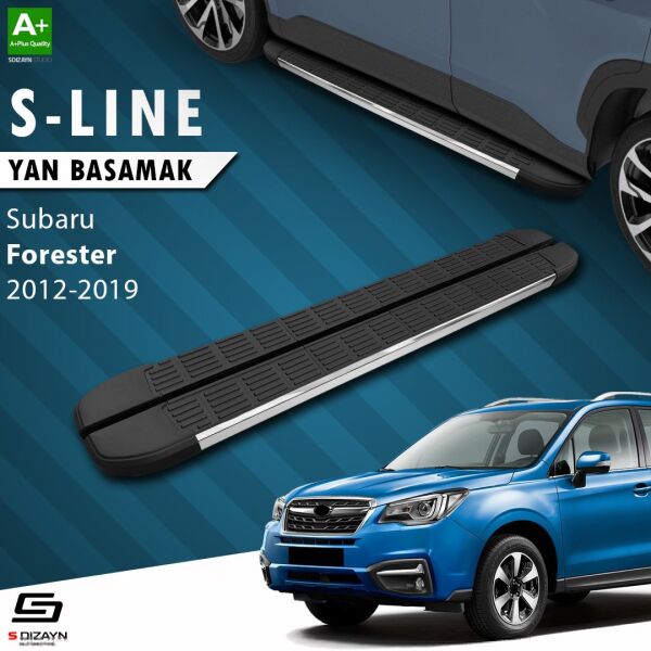 Subaru Forester 4 S-Line Krom Yan Basamak 183 Cm 2012-2019 A+ Kalite