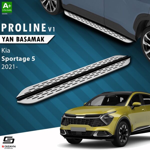 Kia Sportage 5 OEM Still Pro V1 Aluminyum Yan Basamak 173 Cm 2021 Üzeri A+ Kalite
