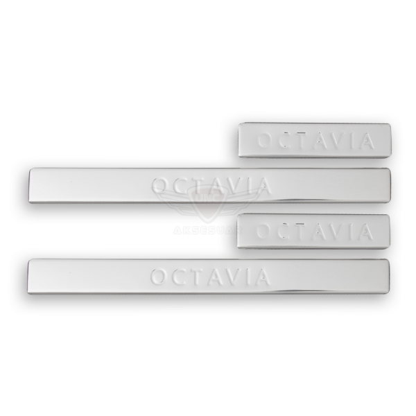 Skoda Octavia 1 Kapı Eşiği 1999-2004 Paslanmaz Çelik