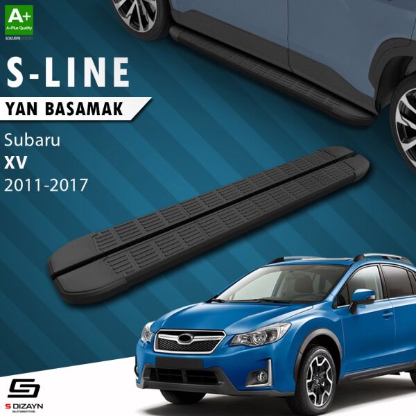 Subaru XV S-Line Siyah Yan Basamak 173 Cm 2011-2017 A+ Kalite