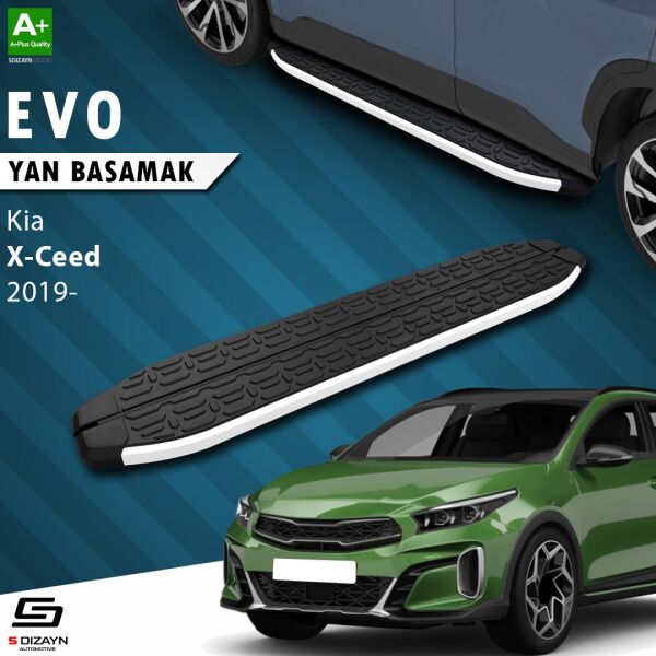 Kia XCeed Evo Aluminyum Yan Basamak 183 Cm 2019 Üzeri A+ Kalite
