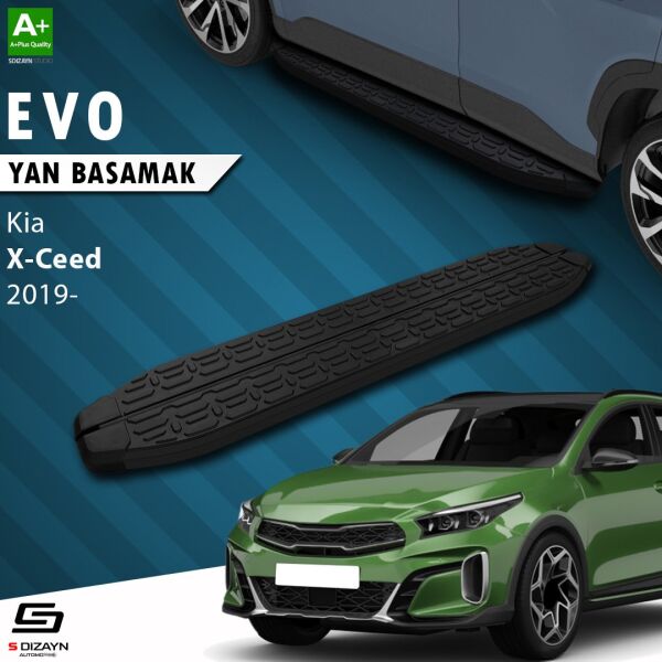 Kia XCeed Evo Siyah Yan Basamak 183 Cm 2019 Üzeri A+ Kalite