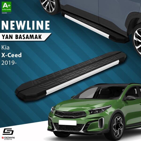 Kia XCeed NewLine Aluminyum Yan Basamak 183 Cm 2019 Üzeri A+ Kalite