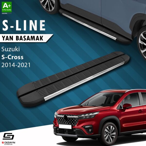 Suzuki SX4 2 S-Cross S-Line Krom Yan Basamak 173 Cm 2014-2021 A+ Kalite