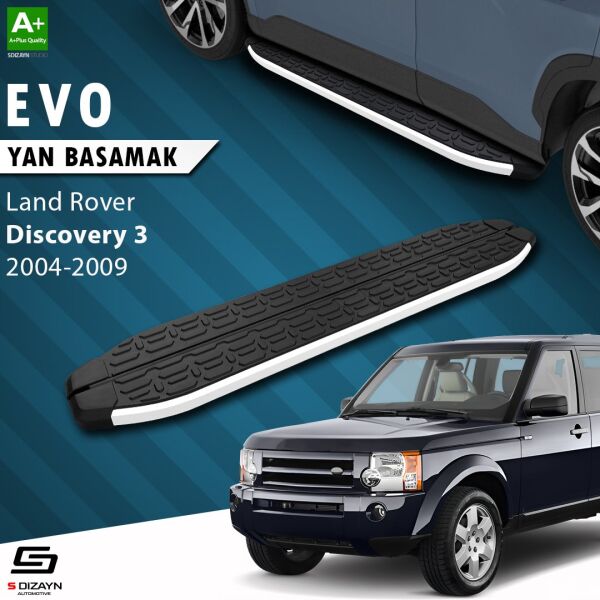 Land Rover Discovery 3 Evo Aluminyum Yan Basamak 193 Cm 2004-2009 A+ Kalite