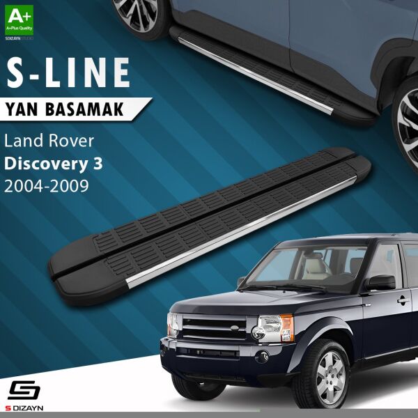 Land Rover Discovery 3 S-Line Krom Yan Basamak 193 Cm 2004-2009 A+ Kalite