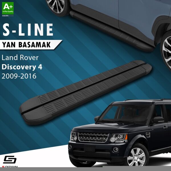 Land Rover Discovery 4 S-Line Siyah Yan Basamak 193 Cm 2009-2016 A+ Kalite
