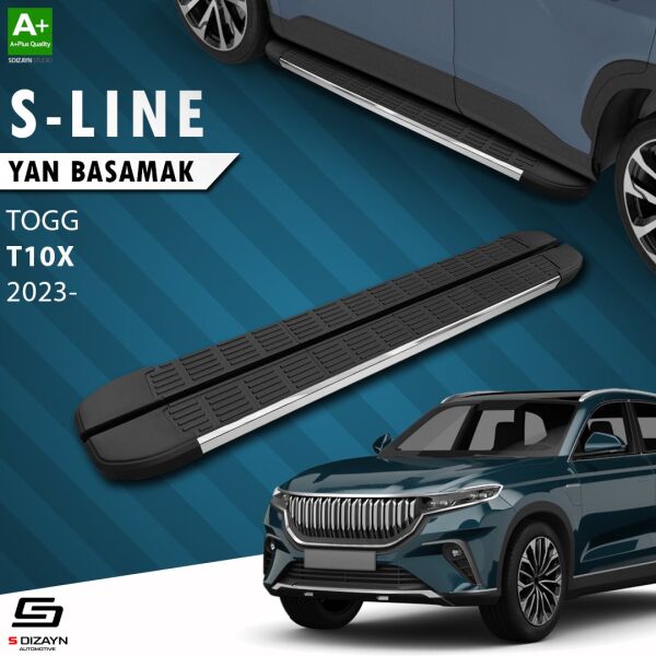 TOGG T10X S-Line Krom Yan Basamak 203 Cm 2023 Üzeri A+ Kalite