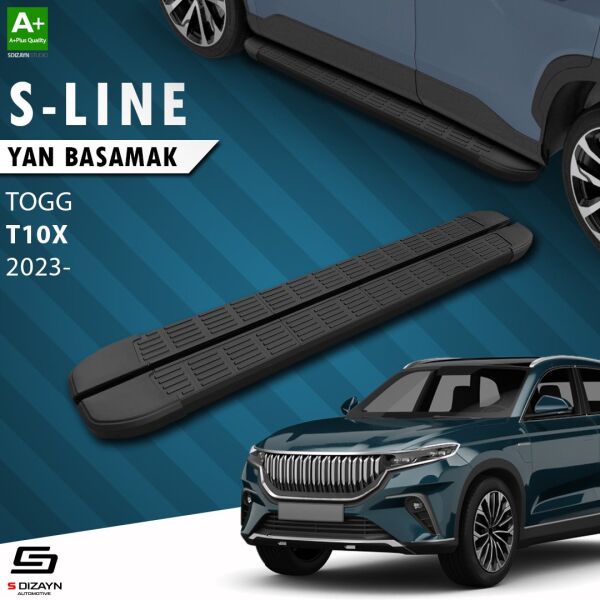 TOGG T10X S-Line Siyah Yan Basamak 203 Cm 2023 Üzeri A+ Kalite
