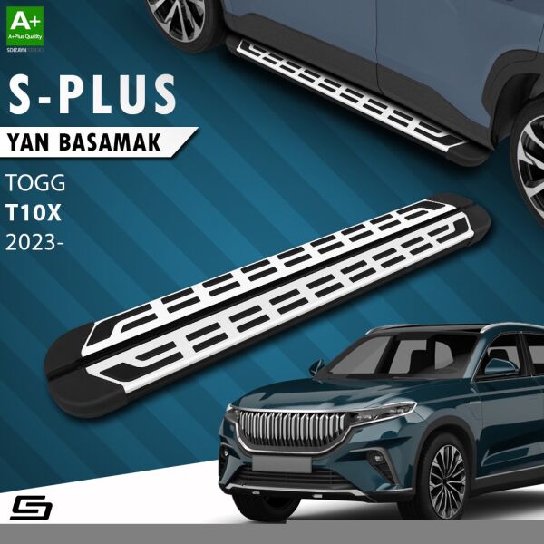 TOGG T10X S-Plus Gri Yan Basamak 203 Cm 2023 Üzeri A+ Kalite